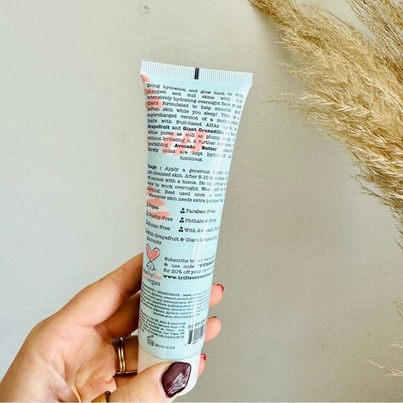 NEW SEPHORA Trifle Cosmetics Soft Swirl Overnight Hydrating Face Mask Cream - Picture 3 of 11